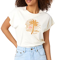 T-Shirt Bella Palm bone women's